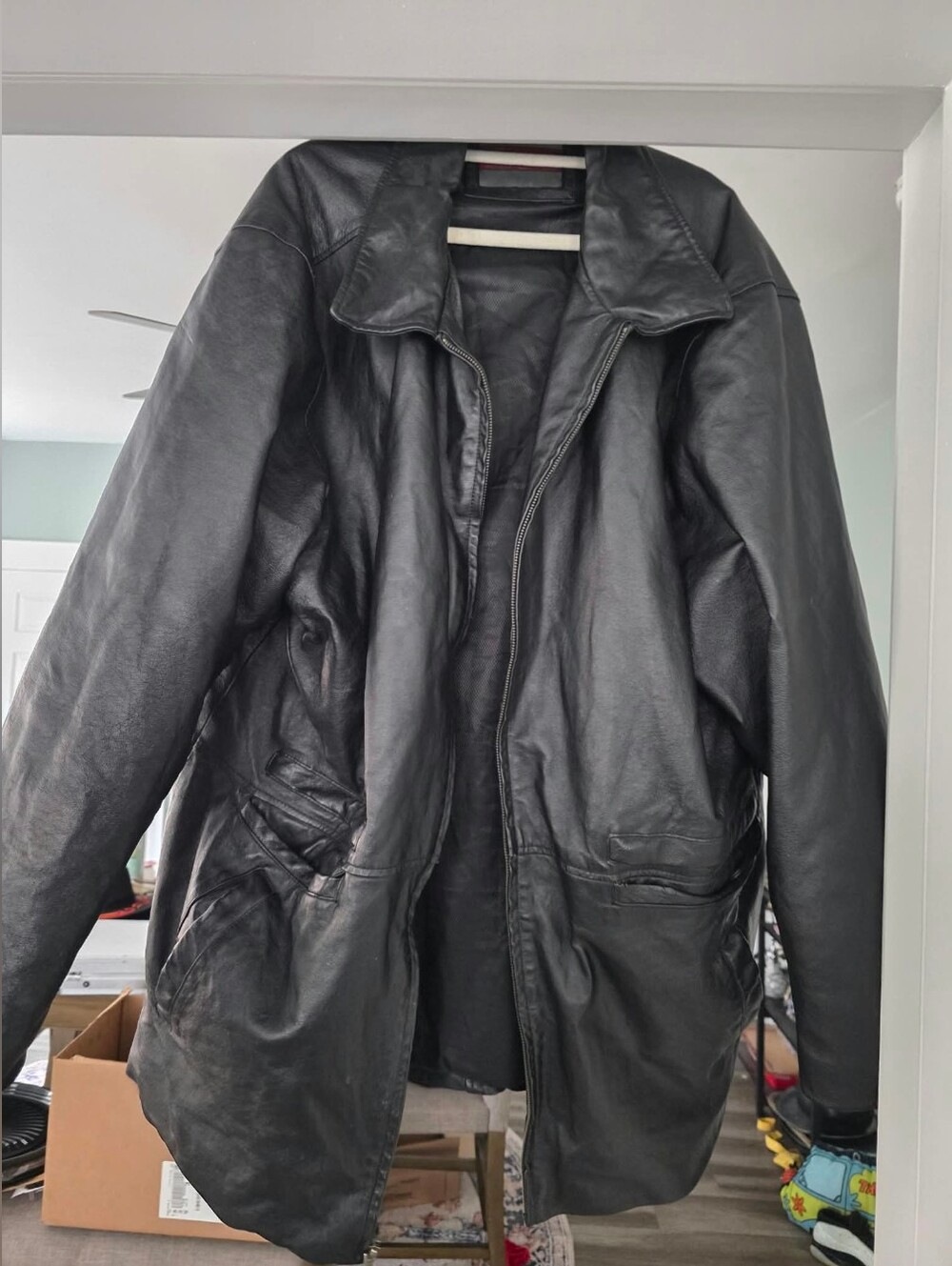 EXcelled Mens Collection Leather Jacket